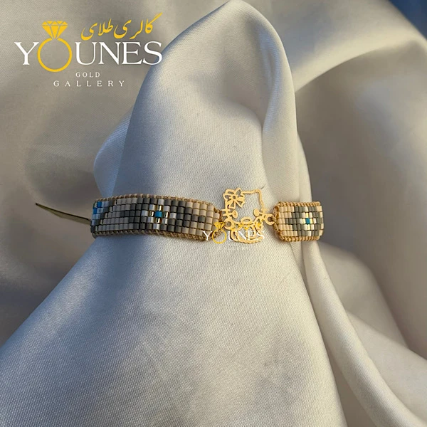 تصویر دوم دستبند میوکی کیتی طلا